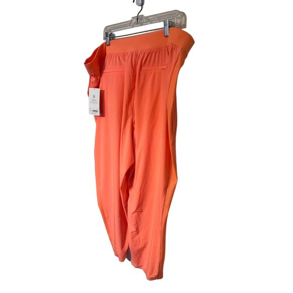 NWT Athleta Brooklyn Ankle Pant Plus Size 24 Bight Coral/Orange Active - Picture 5 of 8